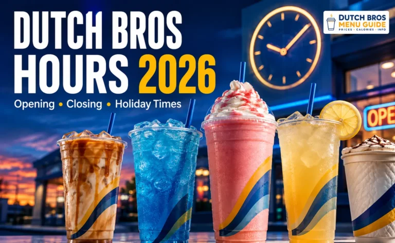 Dutch Bros Hours 2026